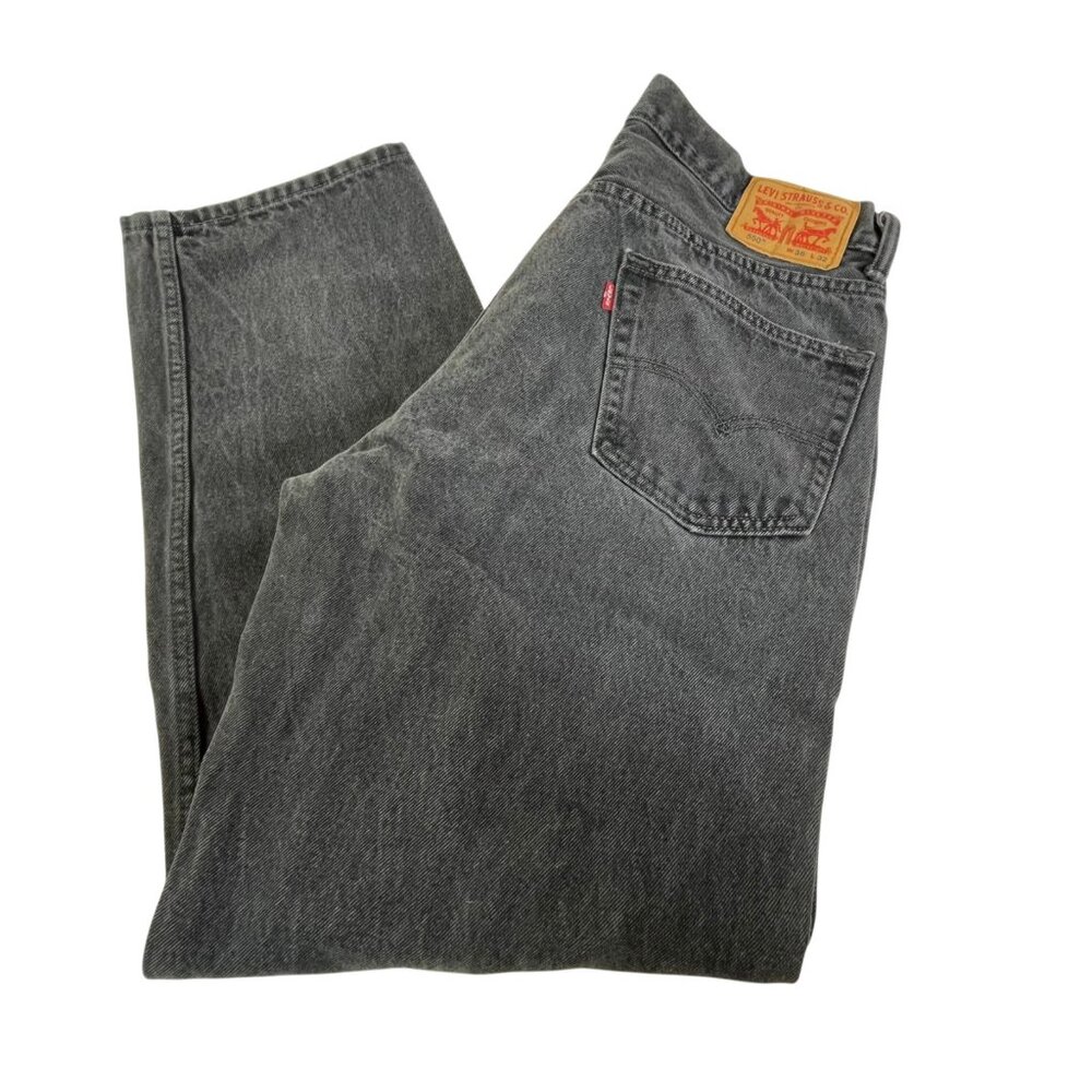 Levis 550 Straight Jeans Mens 36 x‎ 32 Black